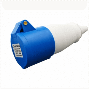 Acoplador para Tomada Industrial 16A 2P+T 220V IP44 azul