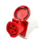 Tomada Industrial de Sobrepor 63A 3P+T 380V IP67