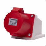 Tomada Industrial de Sobrepor 32A 3P+T 380V IP44