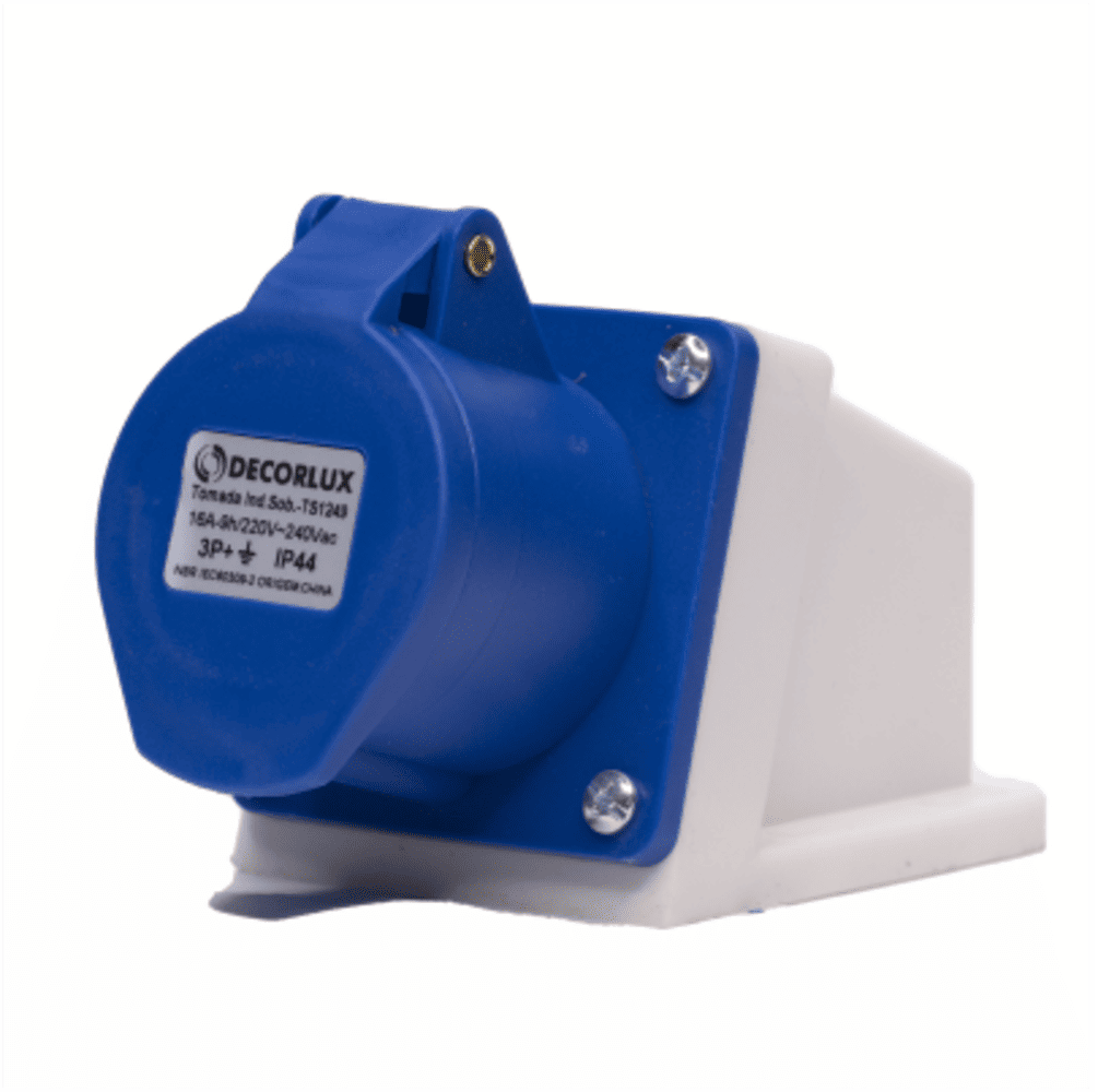 Tomada-Industrial-de-Sobrepor-16A-3PT-220V-IP44-TS1249.png Tomada Industrial de Sobrepor 16A 3P+T 220V IP44 - Imagem 1