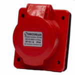 Tomada Industrial de Embutir 16A 3P+N+T 380V IP44