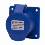 Tomada Industrial de Embutir 16A 3P+T 220V IP44
