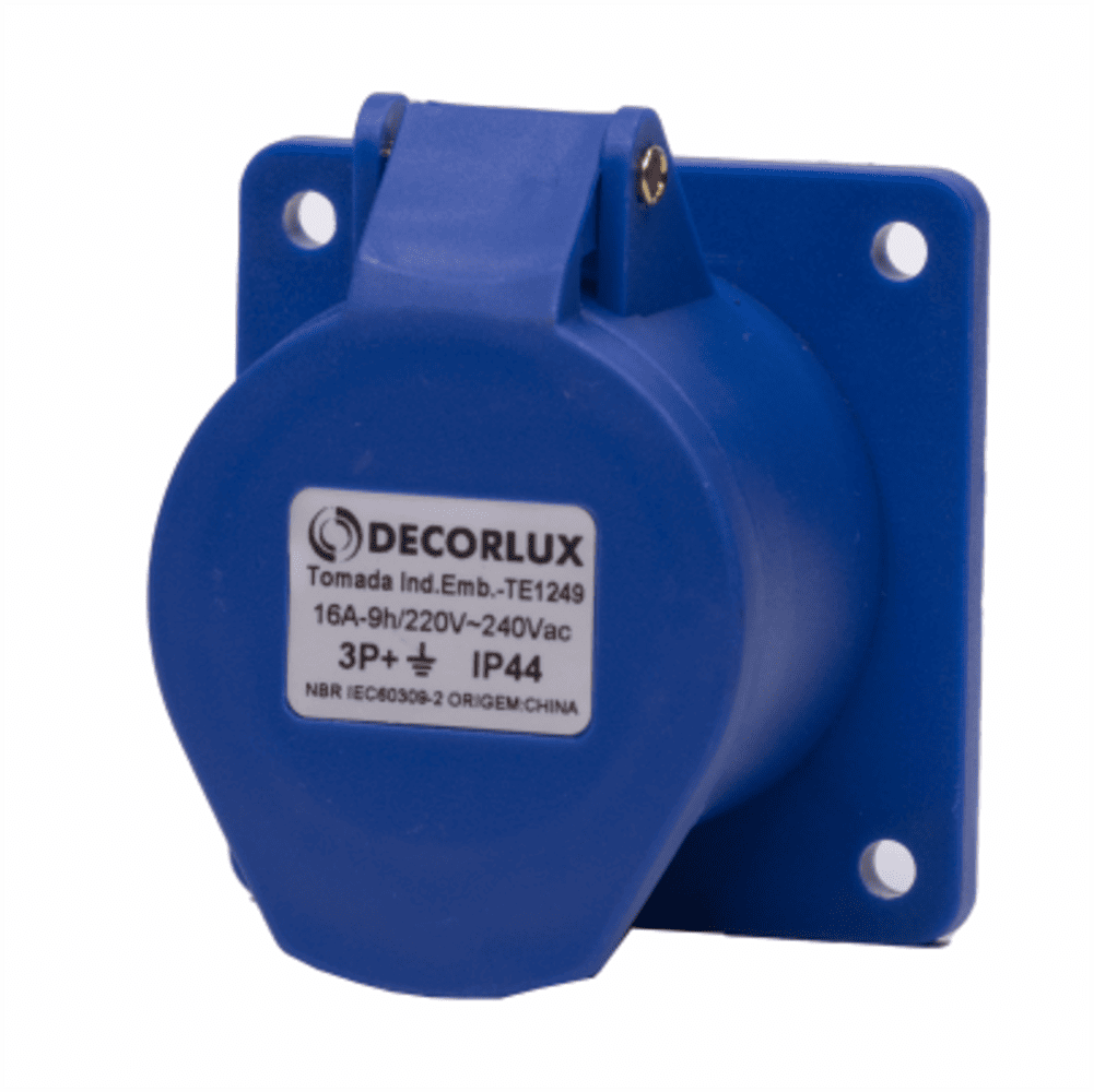 Tomada-Industrial-de-Embutir-16A-3PT-220V-IP44-TE1249.png Tomada Industrial de Embutir 16A 3P+T 220V IP44 - Imagem 1