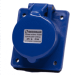 Tomada Industrial de Embutir 32A 2P+T 220V IP44