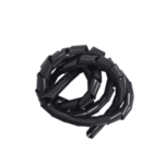 Organizador de Cabos Espiral 1" Preto (2m)