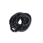 Organizador de Cabos Espiral 5/8" Preto (2m)