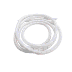 Organizador de Cabos Espiral 1/2" Branco (2m)