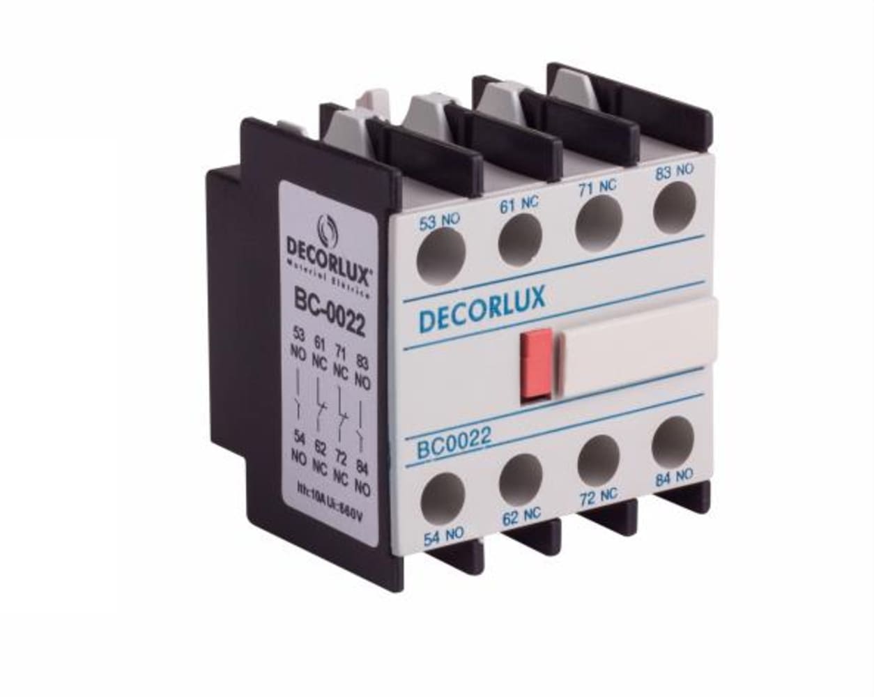 Bloco-de-Contato-Auxiliar-2NA2NF-para-Contator-BC0022_1254x1000.jpg Bloco de Contato Auxiliar 2NA+2NF para Contator - Imagem 1