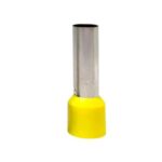 Terminal Tubular Ilhós Longo 25,0mm² Amarelo (100 un)