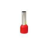 Terminal Tubular Ilhós 10,0mm² Vermelho (100 un)