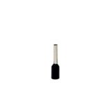 Terminal Tubular Ilhós 1,5mm² Preto (100 un)