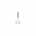 Terminal Tubular Ilhós 0,5mm² Branco (100 un)