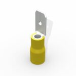 Terminal Luva Macho Pré-Isolado 4,0-6,0mm² Amarelo (100 un)