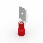 Terminal Luva Macho Pré-Isolado 0,5-1,5mm² Vermelho (100 un)