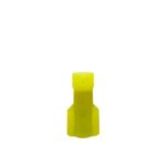 Terminal Macho Faston Isolado 4-6mm² Amarelo (100 un)