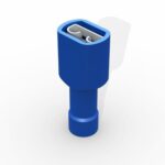 Terminal Fêmea Luva Faston 1,5-2,5mm² Azul (100 un)