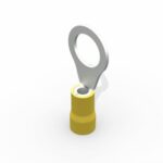 Terminal Anel Olhal M10 4,0-6,0mm² Amarelo (100 un)