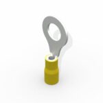 Terminal Anel Olhal M8 4,0-6,0mm² Amarelo (100 un)