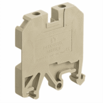 Borne SAK 4,0mm² para Trilho DIN Bege