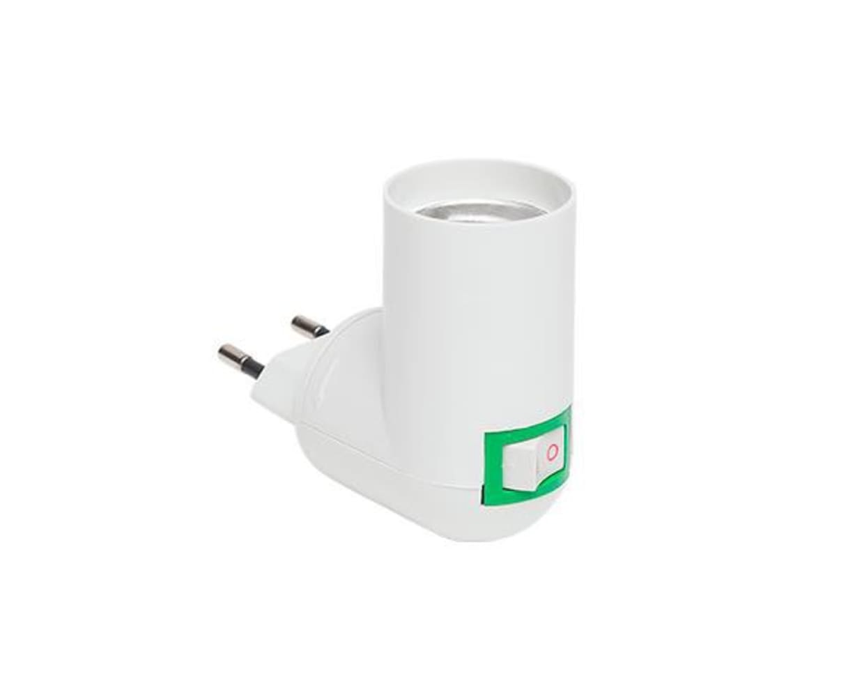 Bocal-E27-com-Plugue-90C2B0-Branco-MT2273_1237x1000.jpg Bocal E27 com Plugue 90° Branco - Imagem 1