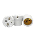 Bocal E27 Plafonier Porcelana Branco