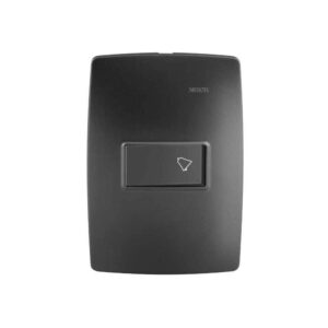 CONJUNTO 1 PULSADOR DE CAMPAINHA 10A 250V - GRAFITE  - SIMON 30