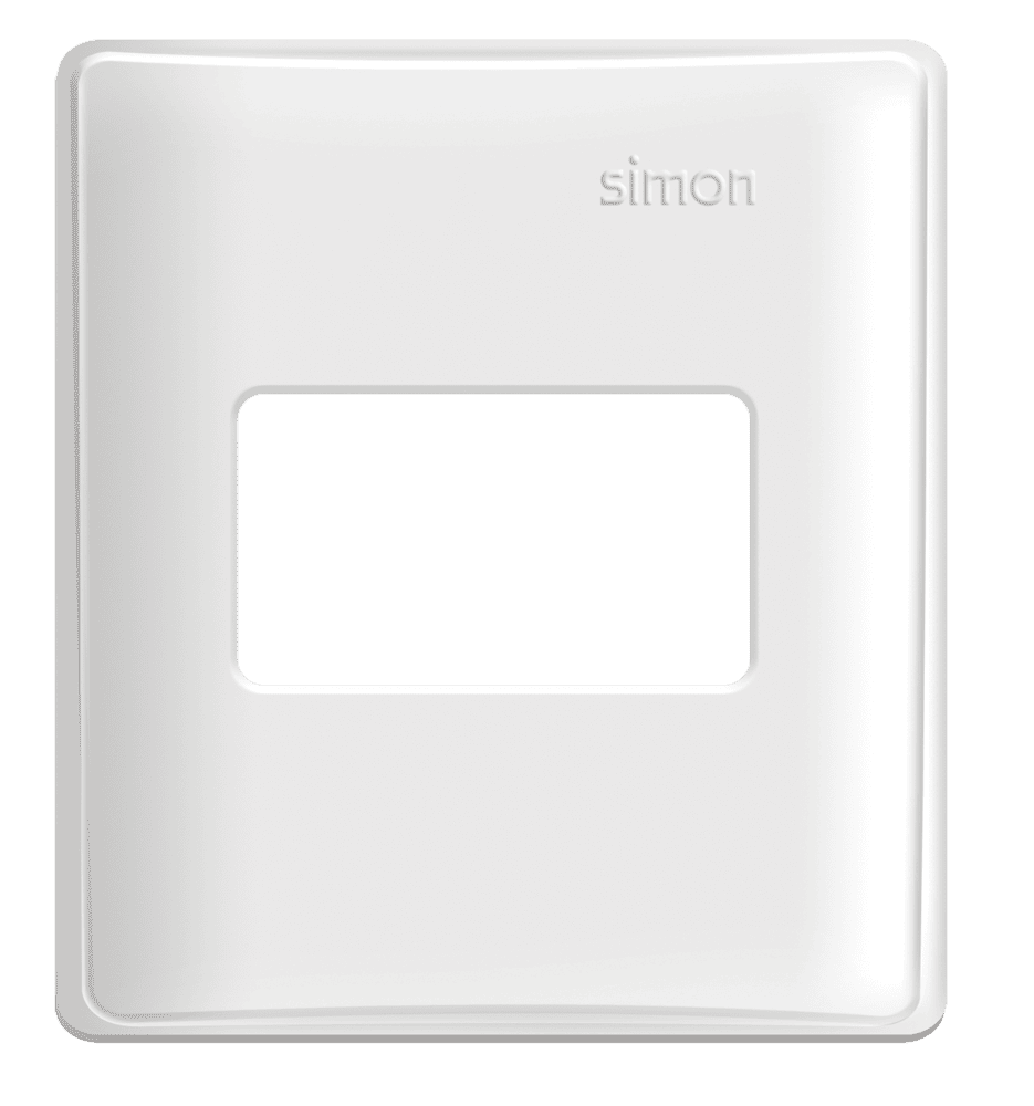 placa-1-modulo-para-caixa-de-sobrepor-branco-simon-19-19631-30-7899191913861.png PLACA 1 MÓDULO PARA CAIXA DE SOBREPOR - BRANCO - SIMON 19 - Imagem 1
