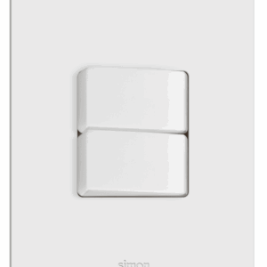 CONJUNTO 2 INTERRUPTORES PARALELOS 10A 250V - BRANCO - SIMON 20