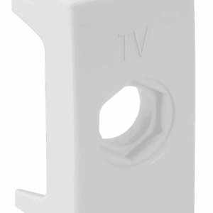MÓDULO COMPLEMENTO CONECTOR TV COAXIAL - BRANCO - SIMON 30/35