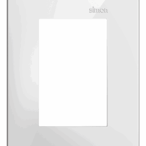 PLACA 4 x 2 - 3 POSTOS - BRANCO - SIMON 35