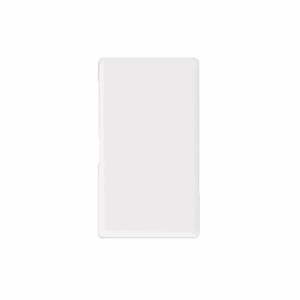 5Tg9 9018 Conjunto 2 Modulo Cego C/ Furo  Branco Ilus