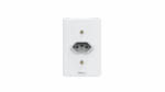Tomada 2p+T 10A Branco com Placa 4x2 Linha Artis 110-EN