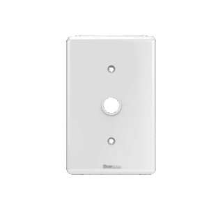 Placa com Furo 4x2 Branca Linha Artis 111-E2