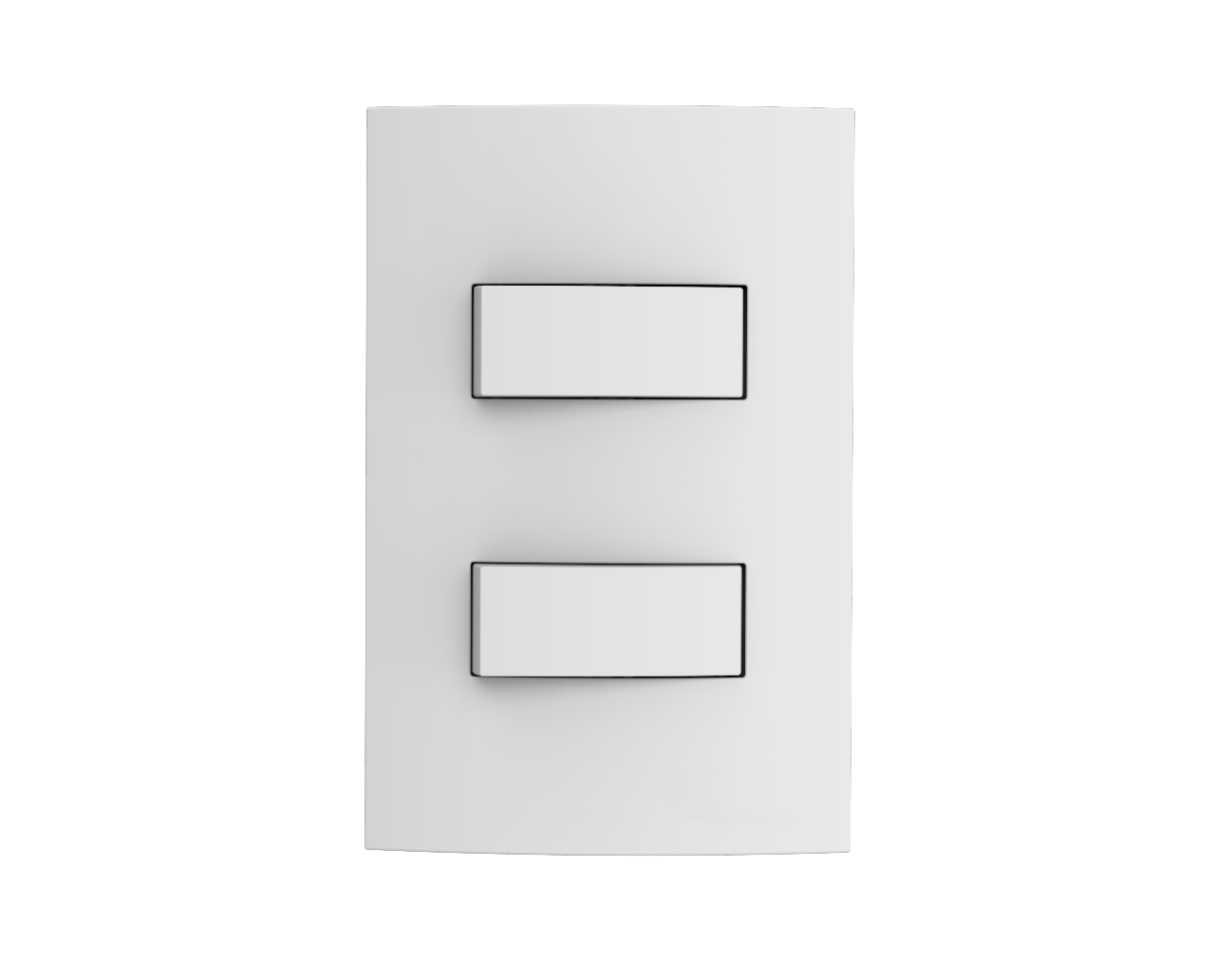 05039.0011.10.png Conjunto 1 Simples + 1 Paralelo 4x2 Branco Atria - Imagem 1