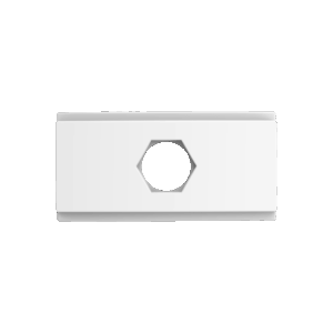 Conjunto 2 Modulo Cego C/ Furo Branco Atria