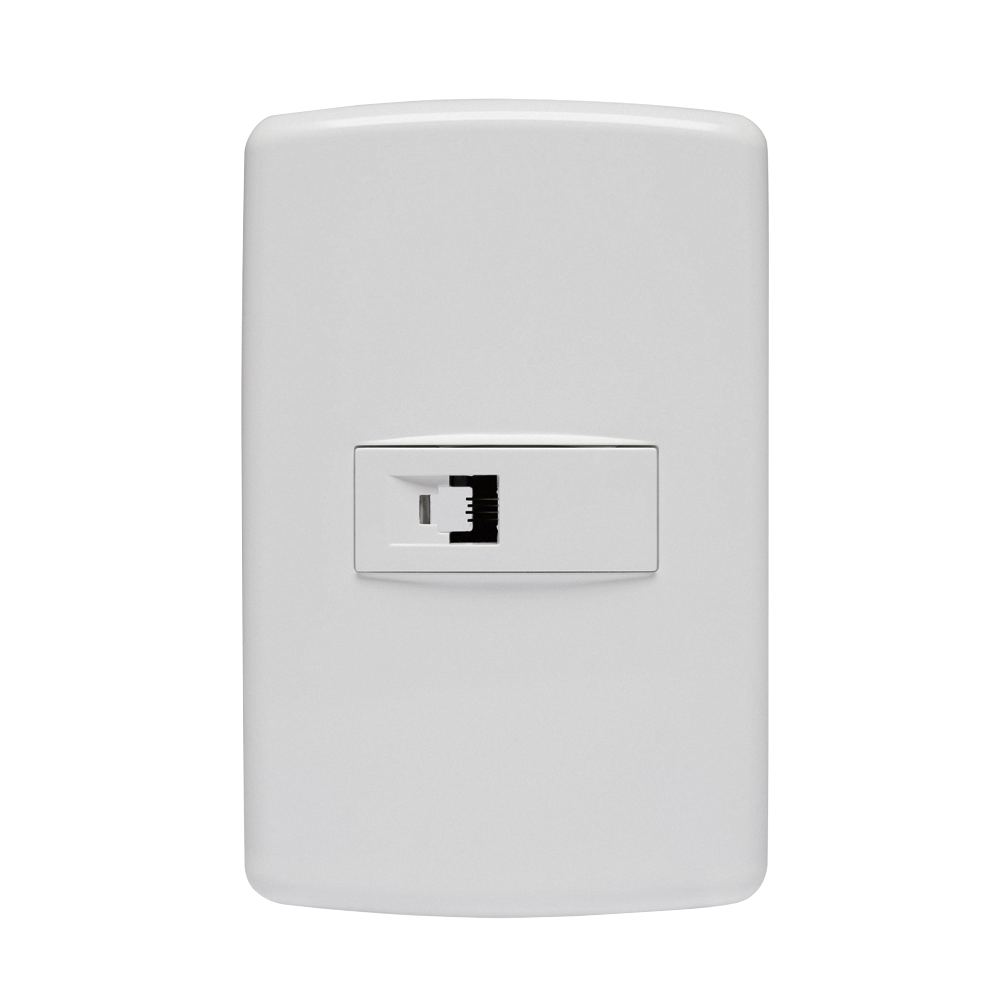 854011_1.png Conjunto 1 Tomada Rj11 2 Fios Duale Up - Imagem 1