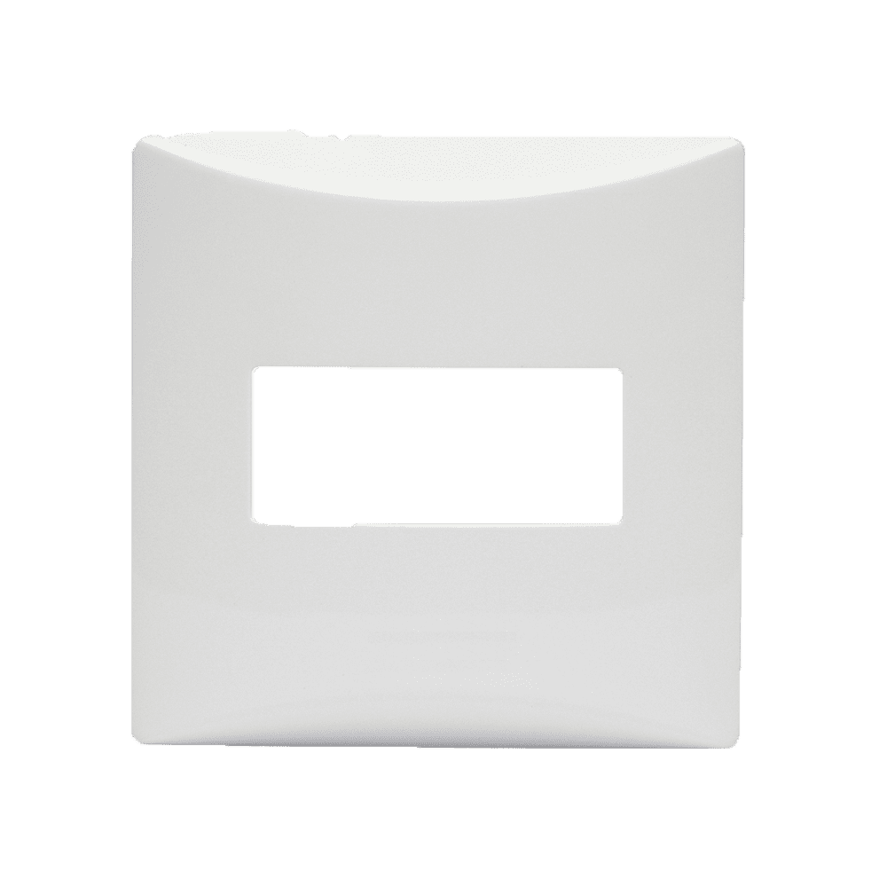 541111_1.png 541111 Placa 1 Modulo C/ Suporte Branco Sbrava Iriel - Imagem 1